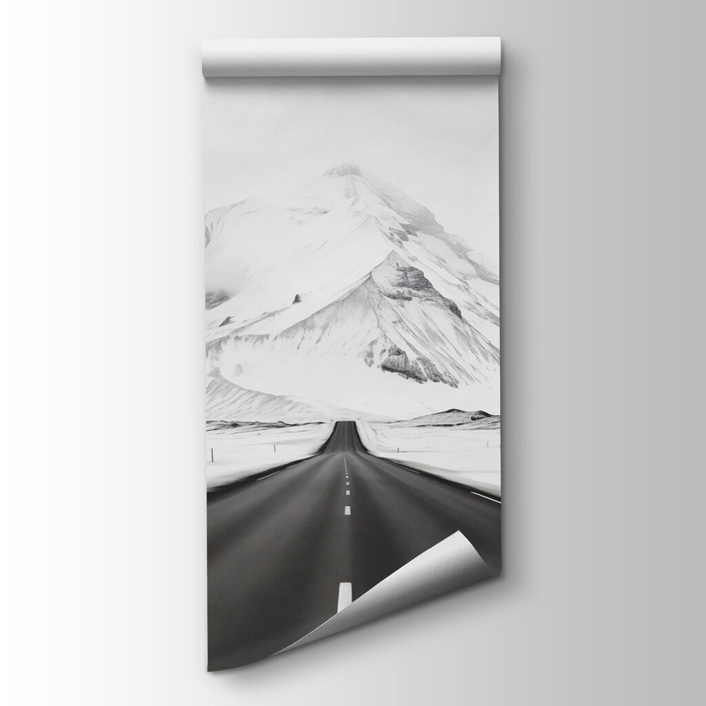 Strada nella neve — vista del prodotto