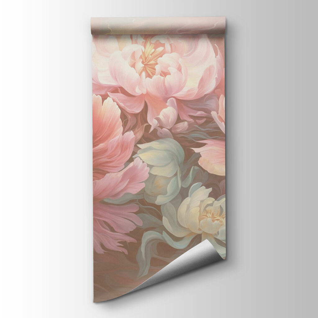 Peonie tra vortici — vista del prodotto