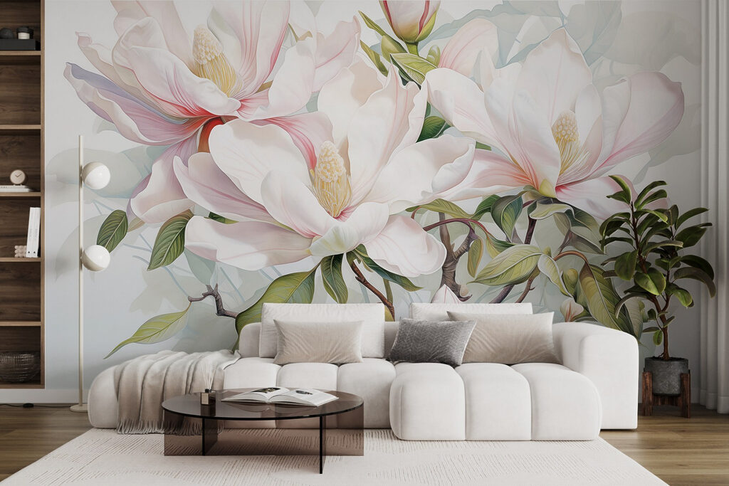 Magnolia ad acquerello — ambiente 6