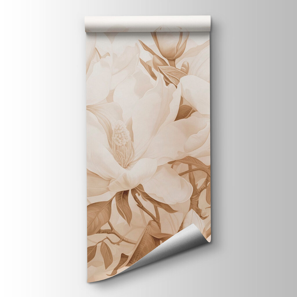 Magnolia color seppia — vista del prodotto
