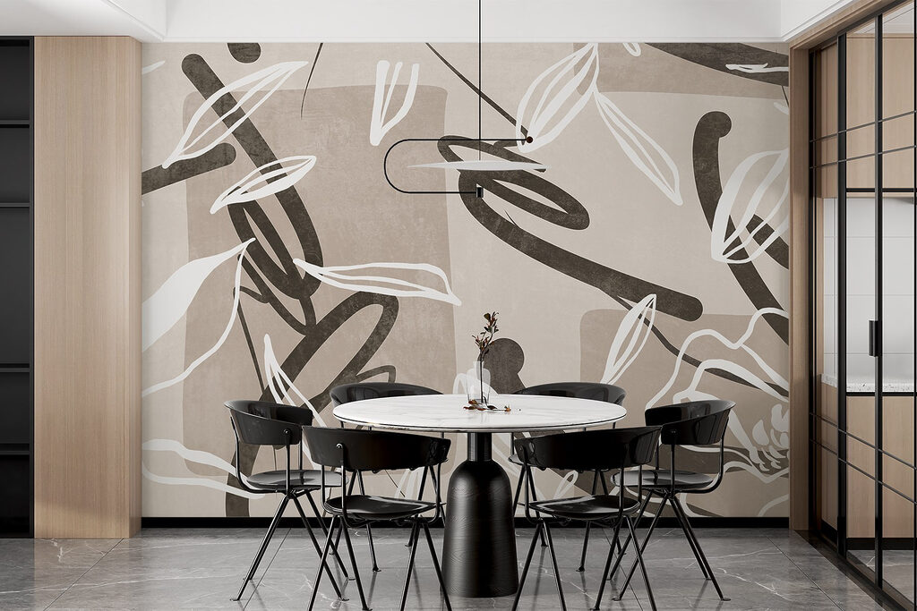 Foglie tra le linee — ambiente 6