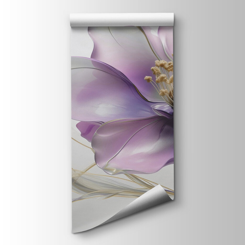 Fiore con venature dorate — vista del prodotto