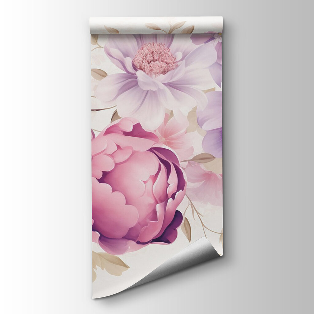 Fiori fitti su crema — vista del prodotto