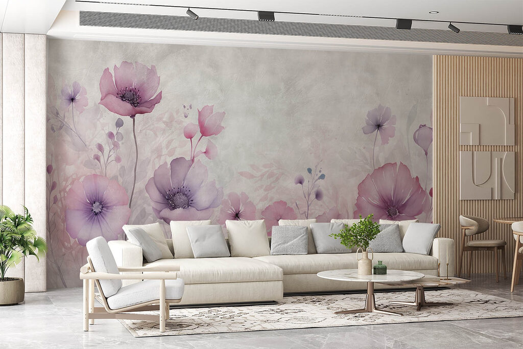 Fiori di campo sfumati — ambiente 2