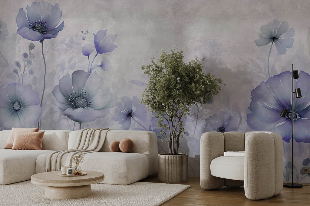 Fiori di campo sfumati — ambiente 2