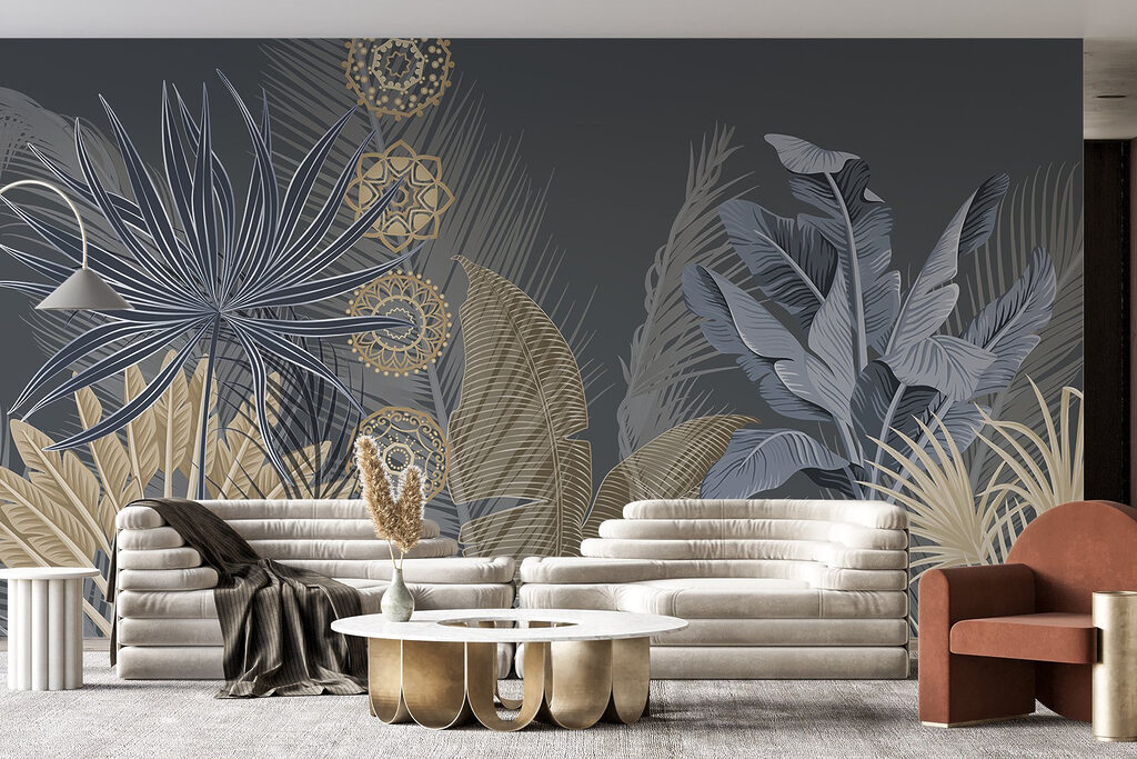 Foglie tropicali a ventaglio — ambiente 3