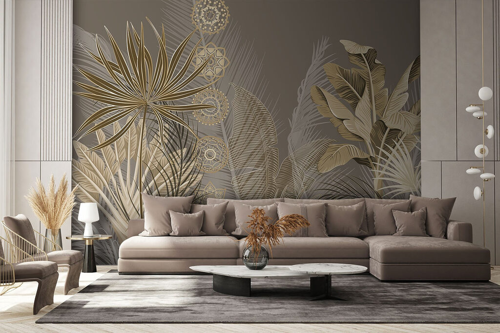 Foglie tropicali a ventaglio — ambiente 3