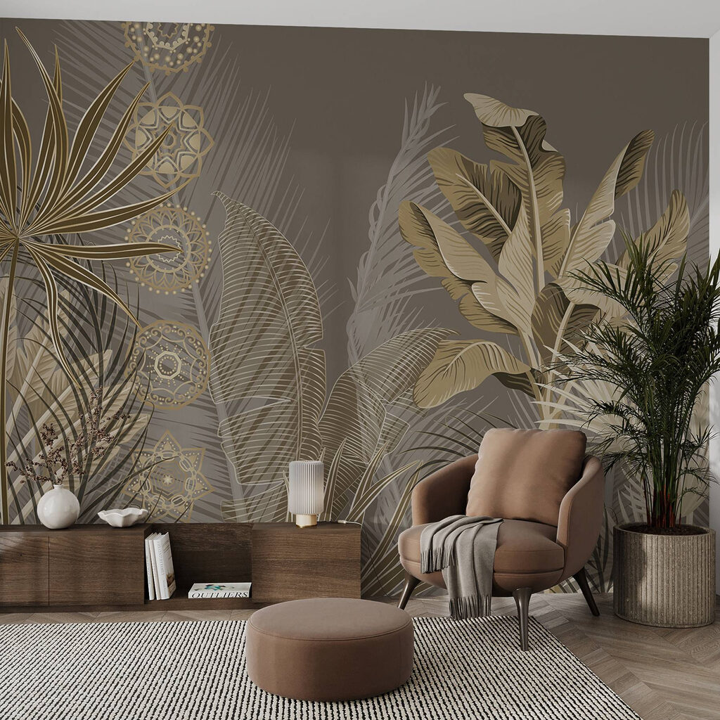 Foglie tropicali a ventaglio — ambiente 4