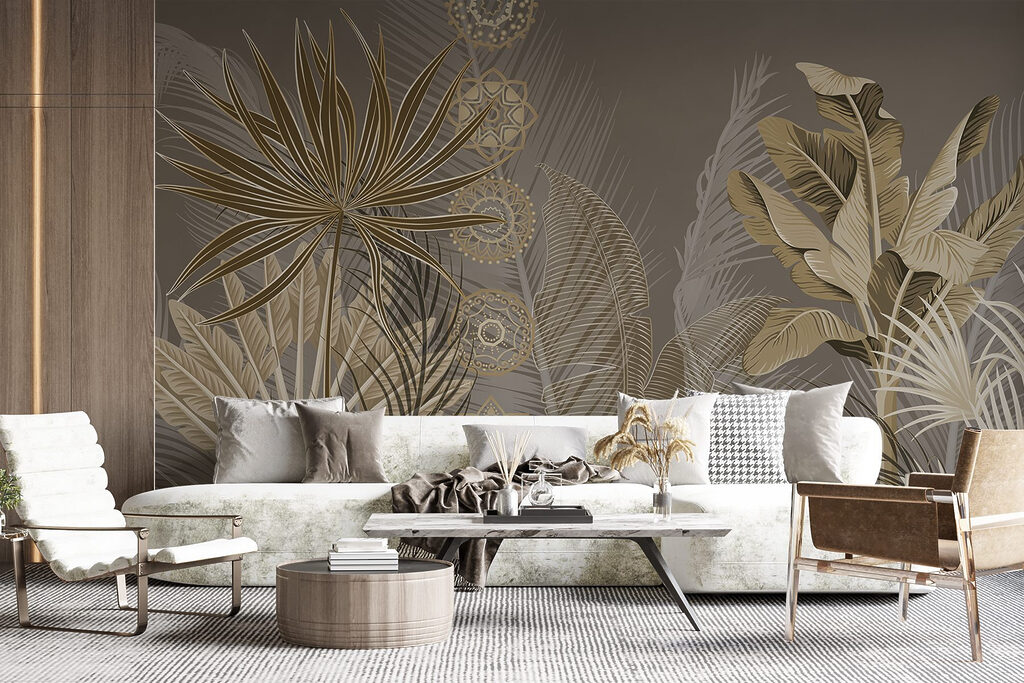 Foglie tropicali a ventaglio — ambiente 5