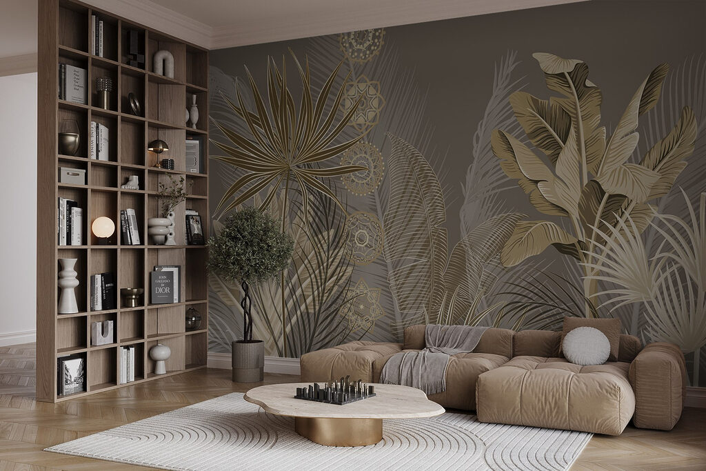 Foglie tropicali a ventaglio — ambiente 6