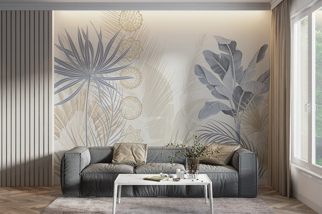 Foglie tropicali a ventaglio — ambiente 4