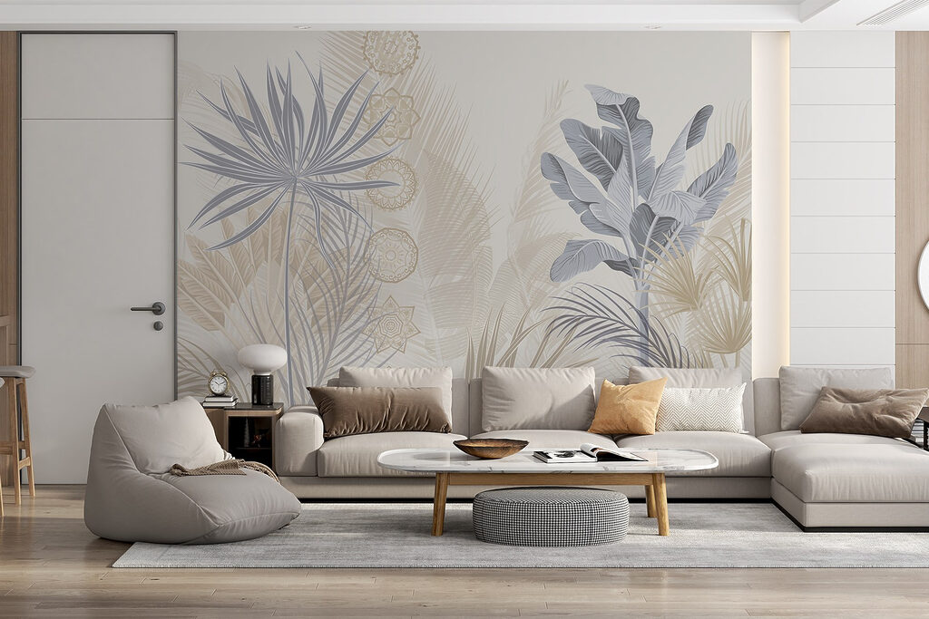Foglie tropicali a ventaglio — ambiente 5