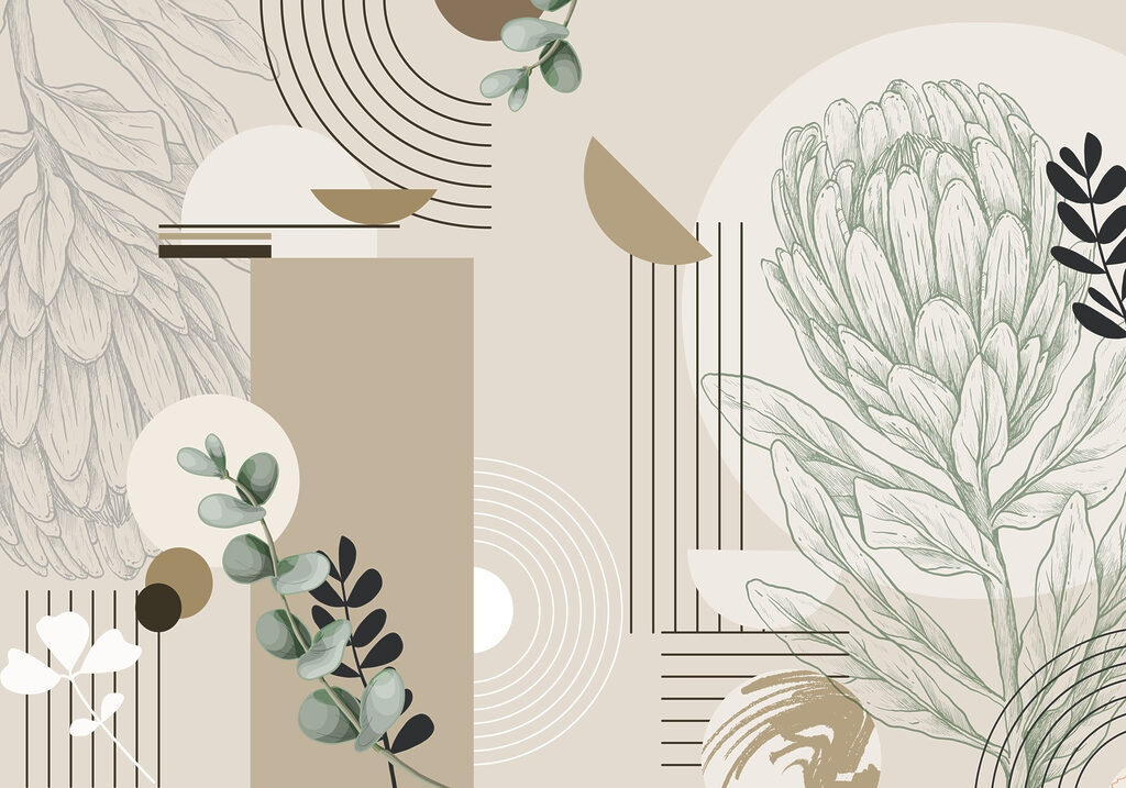 Fiori tra gli archi — design completo