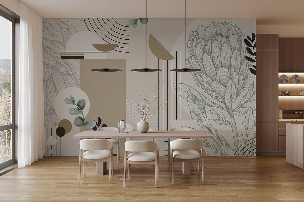 Fiori tra gli archi — ambiente 6