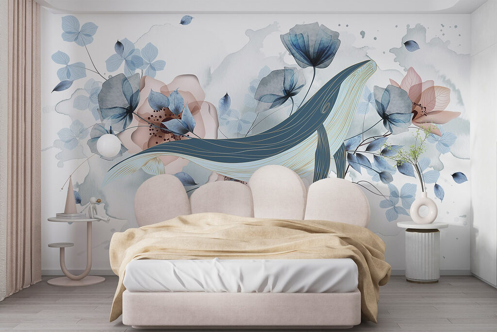 Balena tra i fiori — ambiente 1
