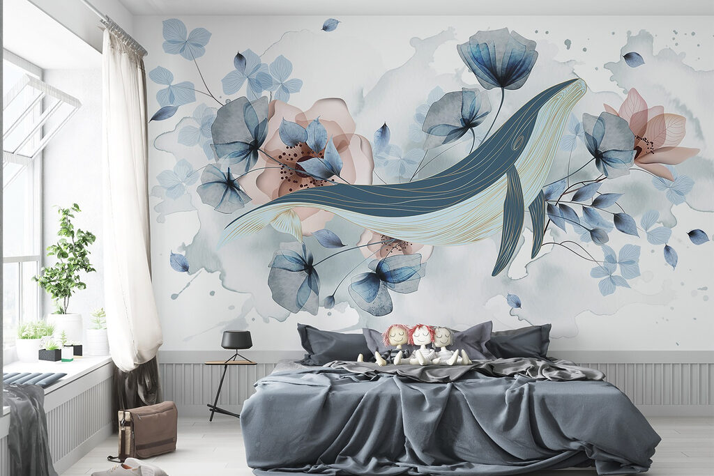 Balena tra i fiori — ambiente 2