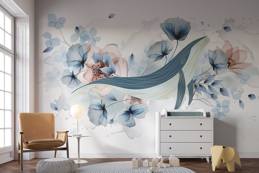 Balena tra i fiori — ambiente 4
