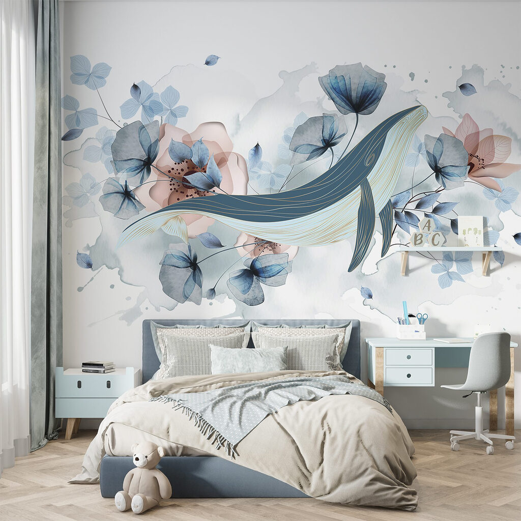 Balena tra i fiori — ambiente 5
