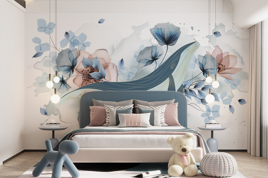 Balena tra i fiori — ambiente 6