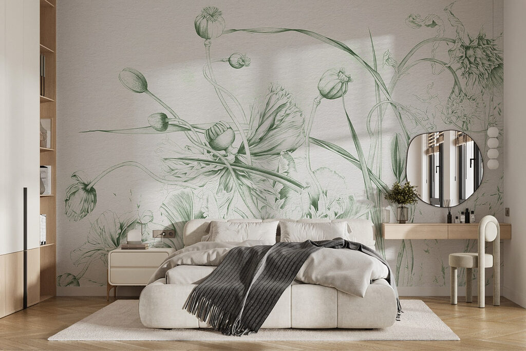 Fiori a tratto leggero — ambiente 1
