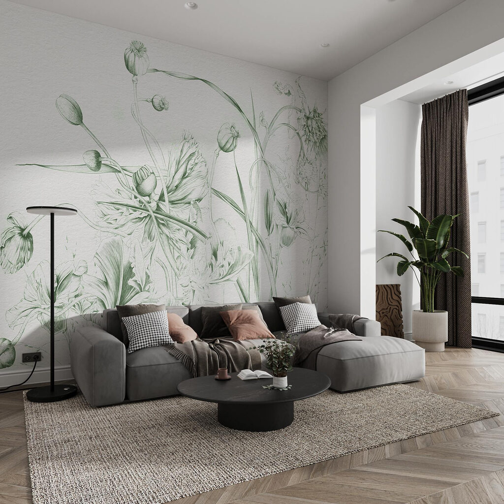Fiori a tratto leggero — ambiente 2