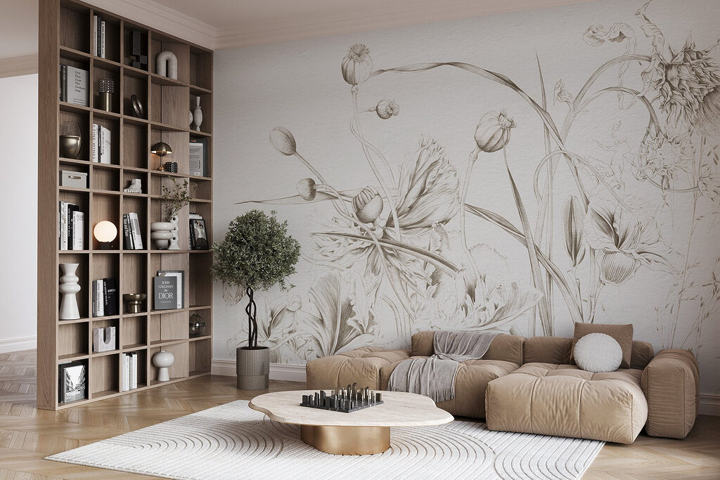 Fiori a tratto leggero — ambiente 2