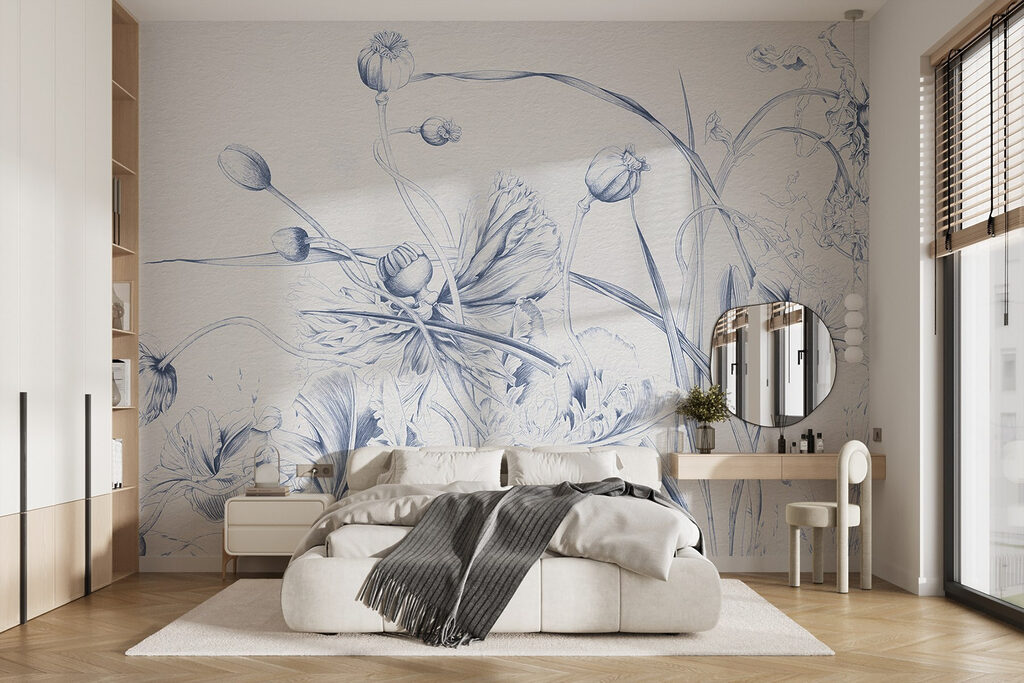 Fiori a tratto leggero — ambiente 1