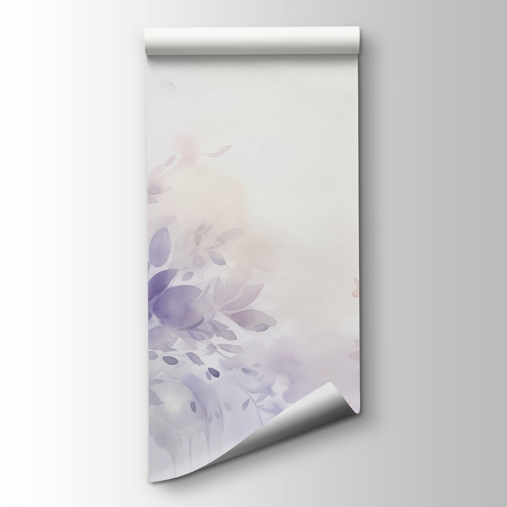 Luce tra fiori viola — vista del prodotto