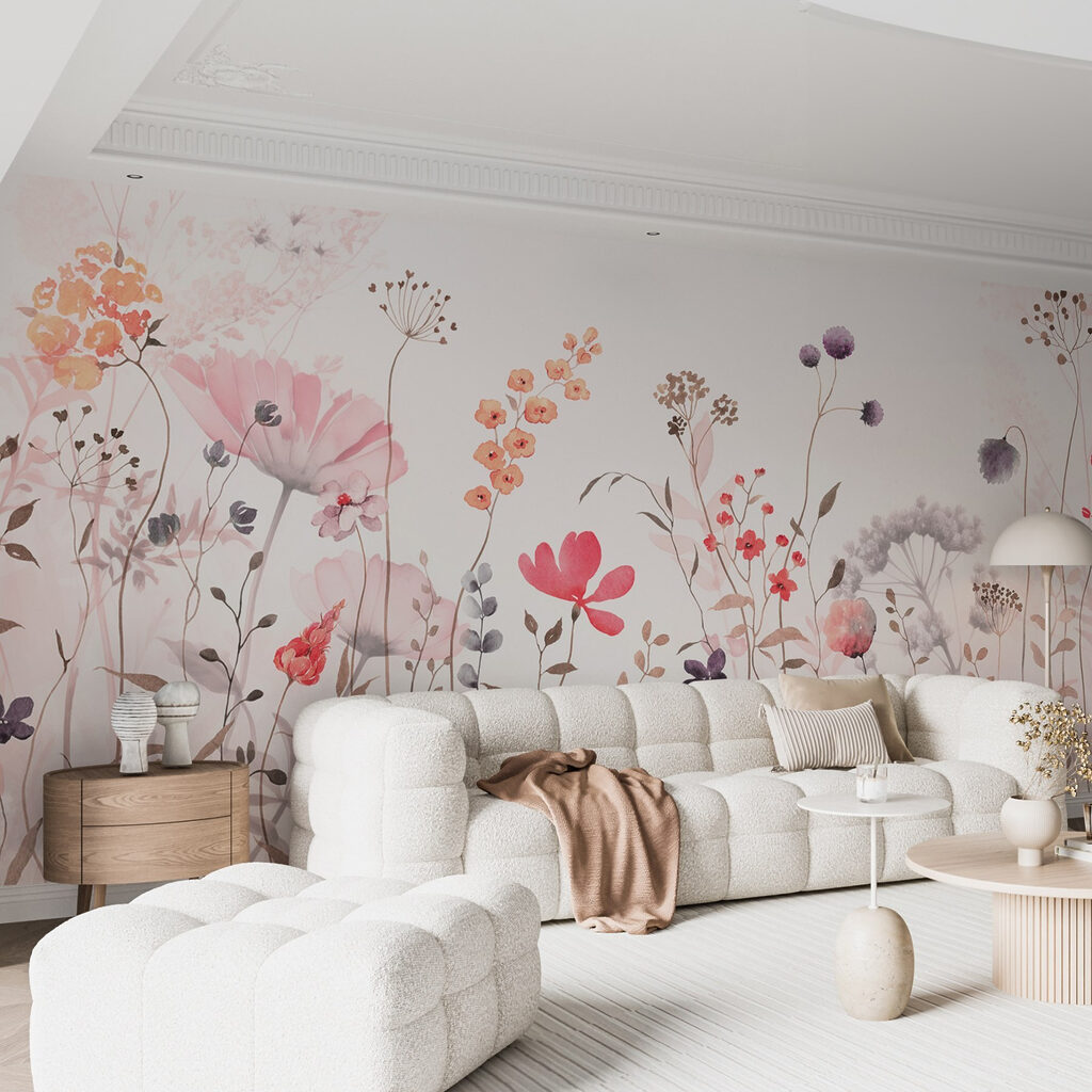 Fiori di campo rosa — ambiente 3