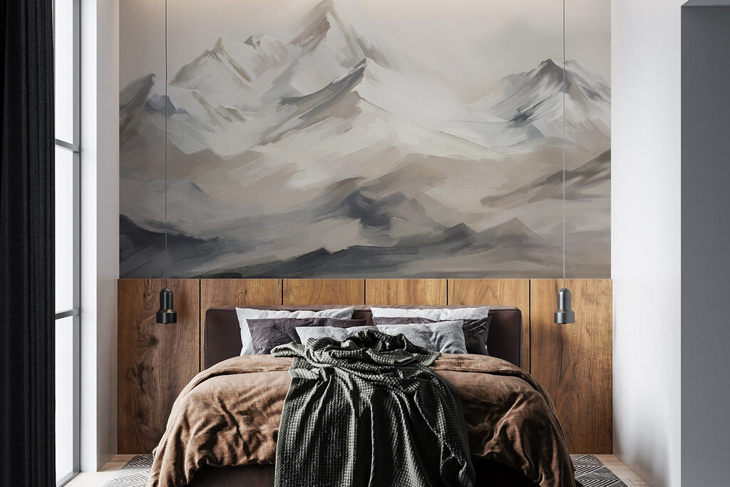 Montagne a pennellate ruvide — ambiente 2