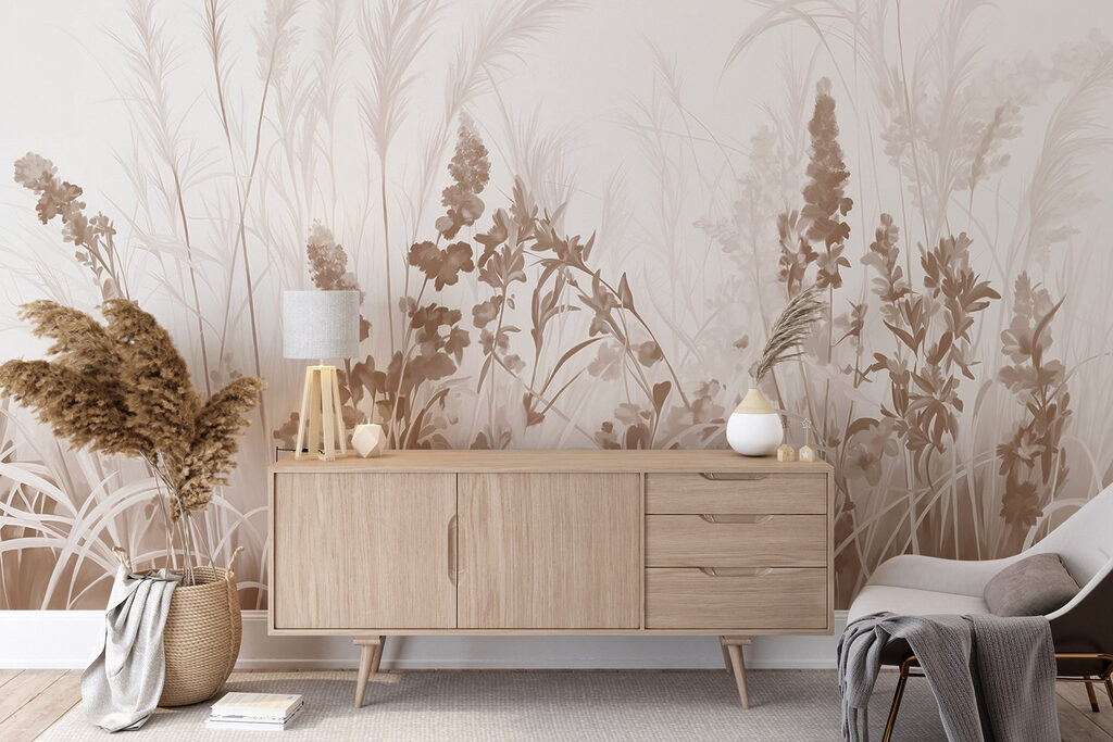 Fiori blu, erbe argentate — ambiente 4
