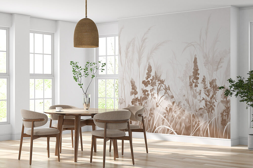 Fiori blu, erbe argentate — ambiente 5
