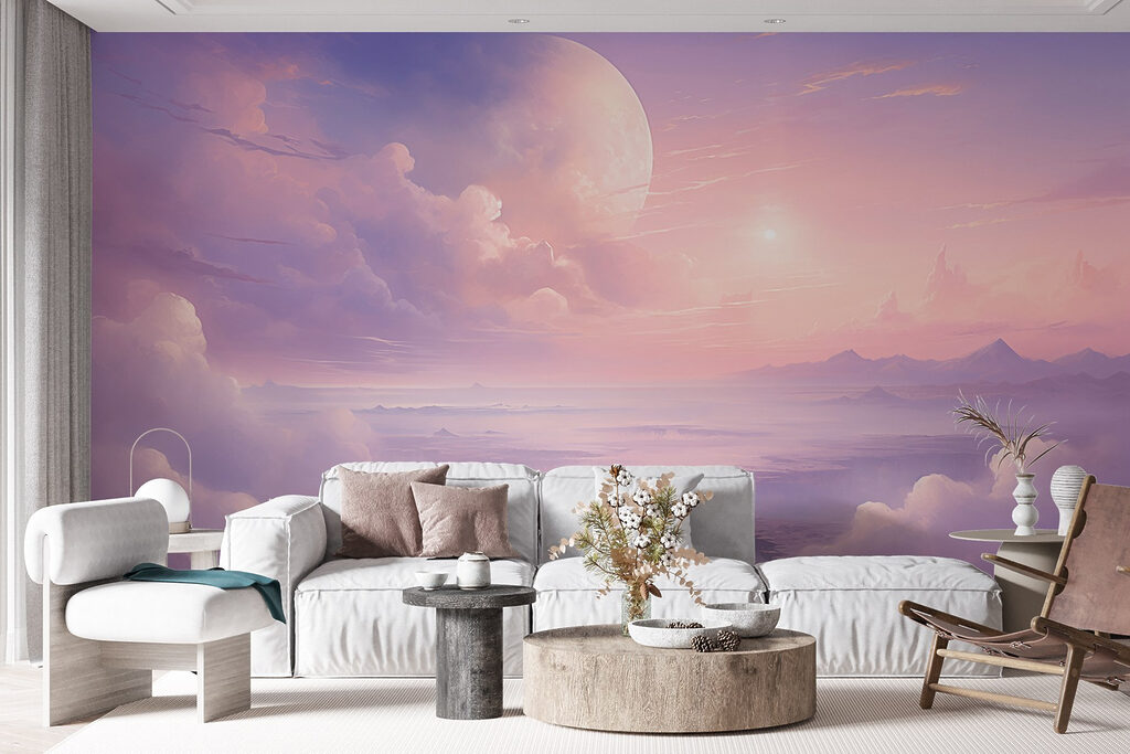 Luna sopra acqua lilla — ambiente 2