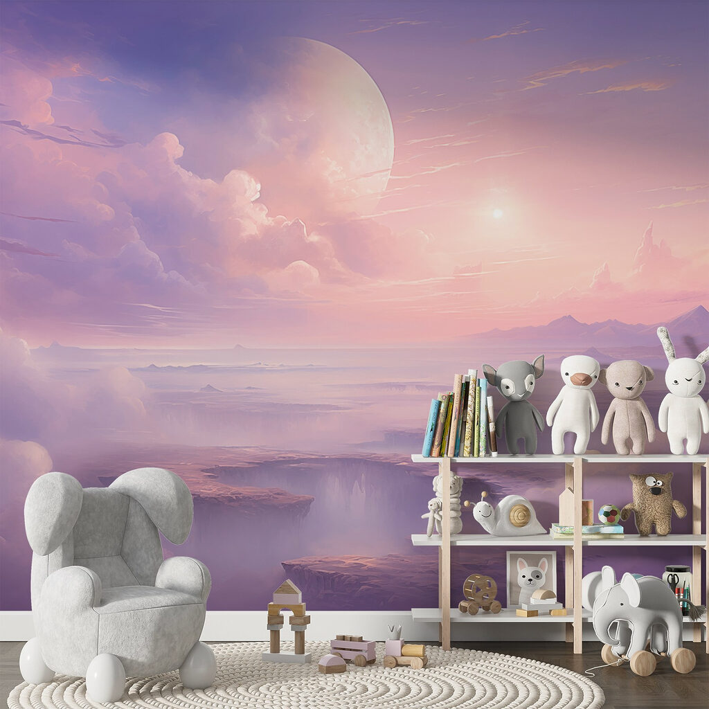 Luna sopra acqua lilla — ambiente 3