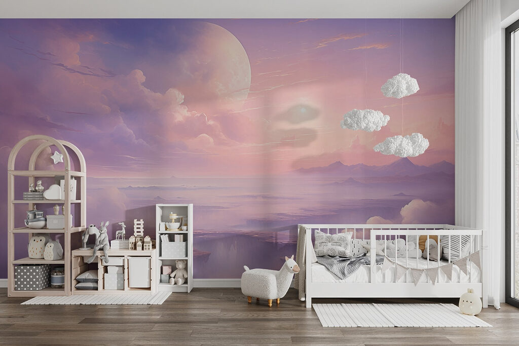 Luna sopra acqua lilla — ambiente 4
