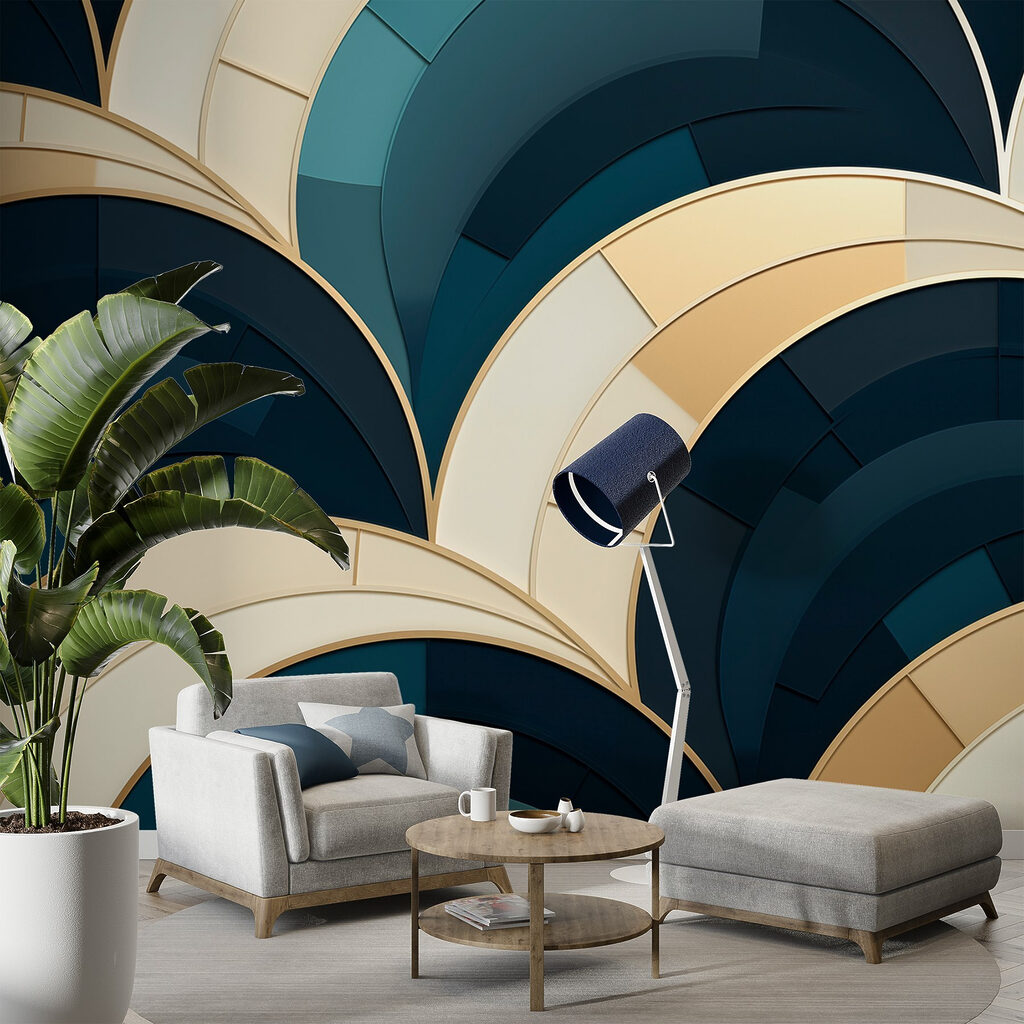 Archi blu e dorati — ambiente 2