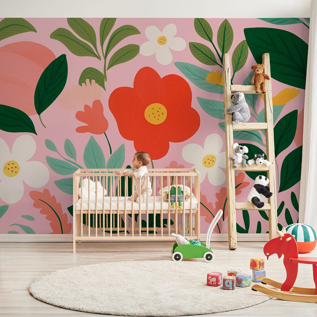 Fiori su rosa — ambiente 3