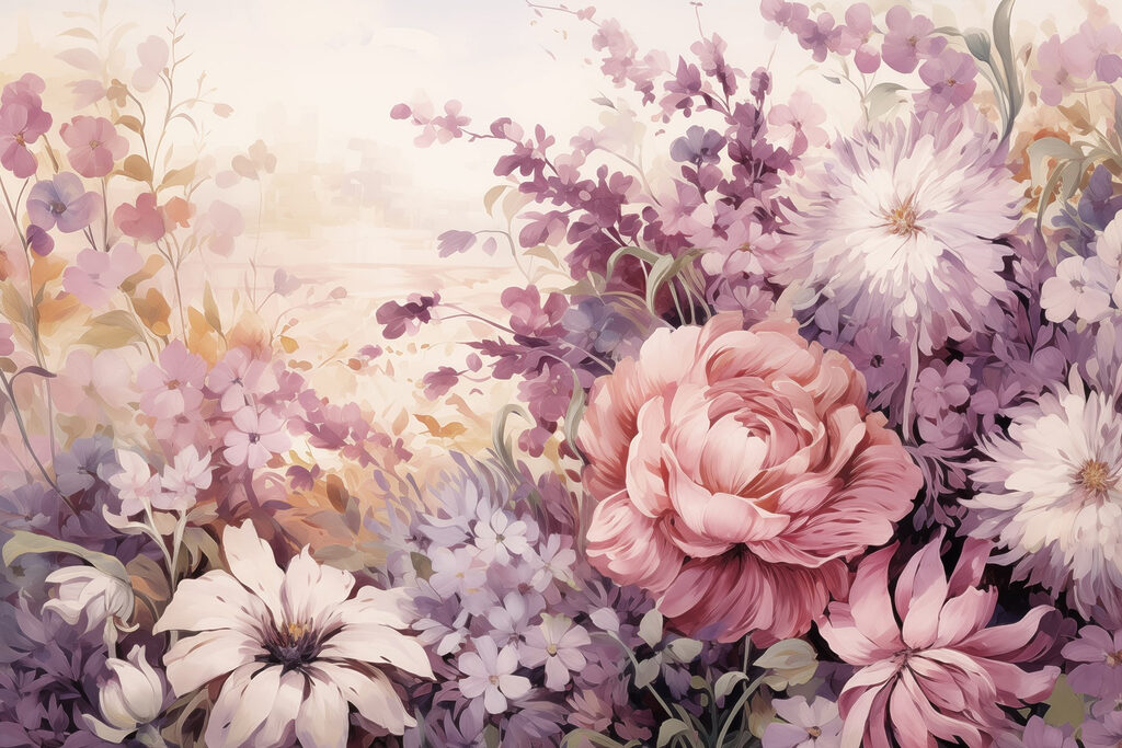 Bouquet con uno scorcio — design completo