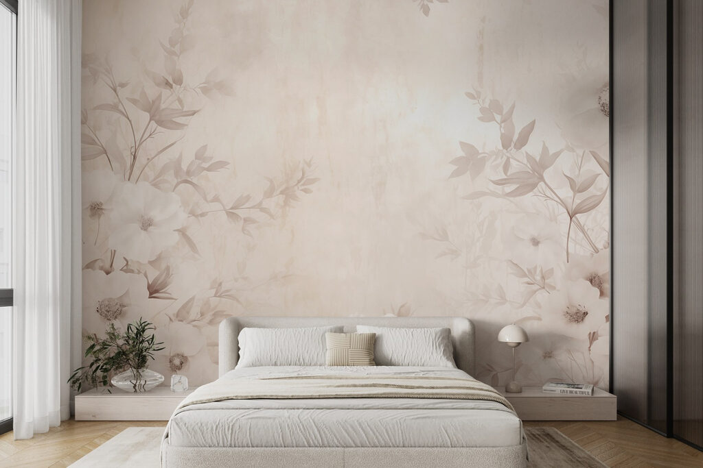 Bordo di fiori rosato — ambiente 2