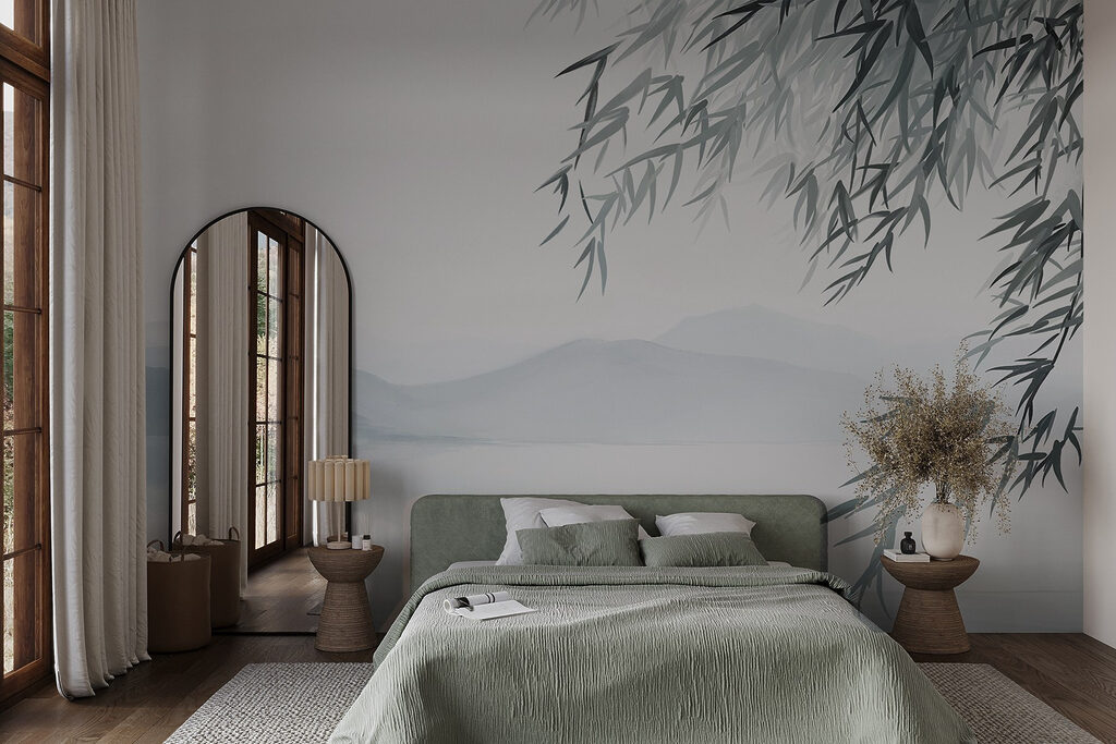 Bambù sopra acqua chiara — ambiente 1
