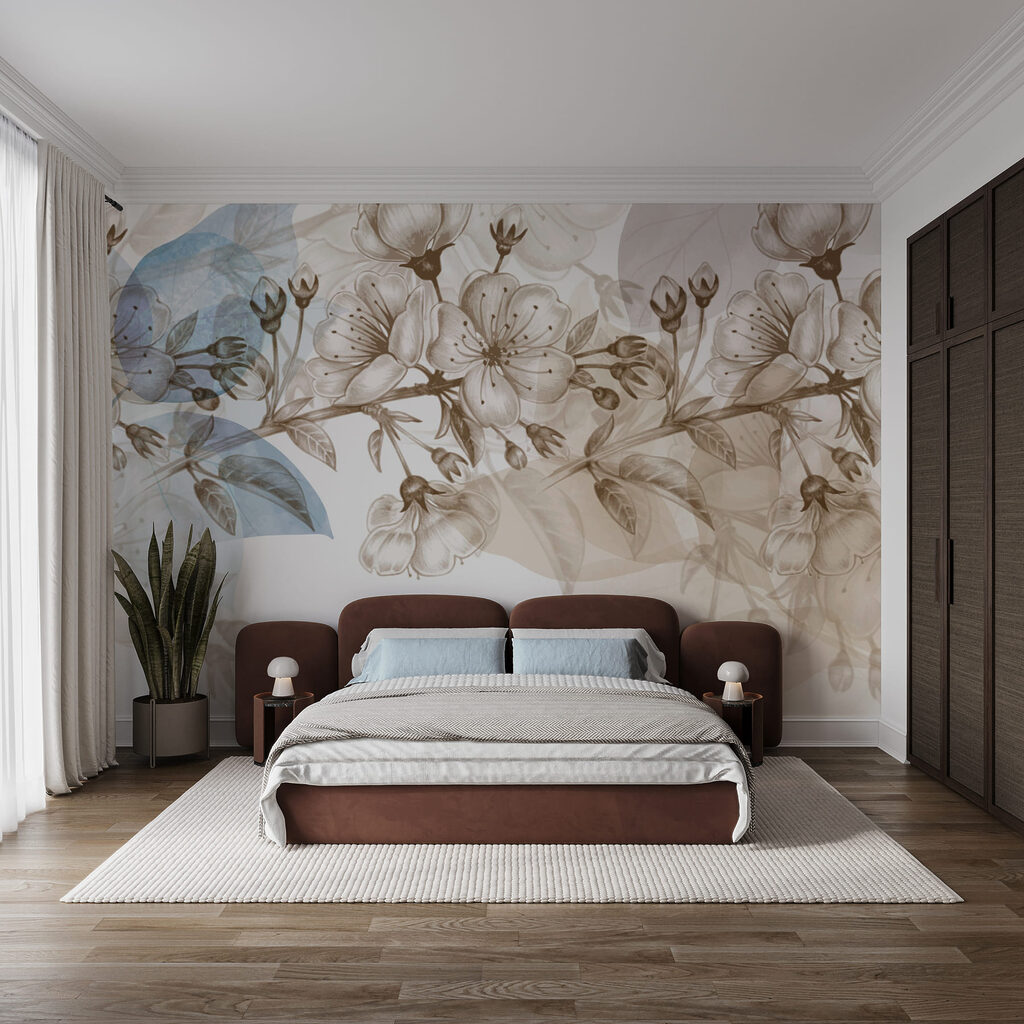 Bordo di fiori disegnati — ambiente 2