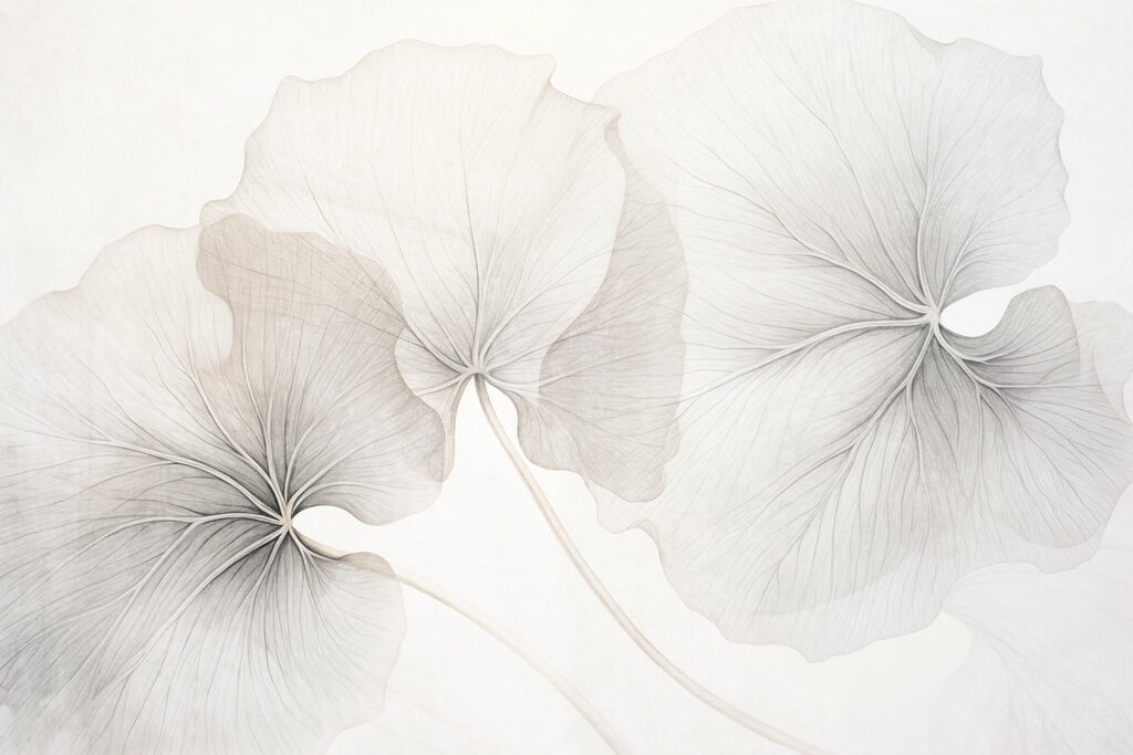 Ginkgo a matita — design completo