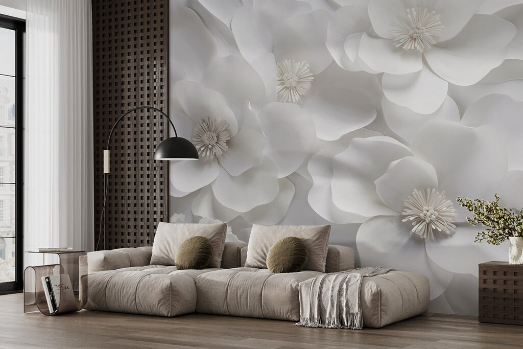 Fiori bianchi, ombre grigie — ambiente 4