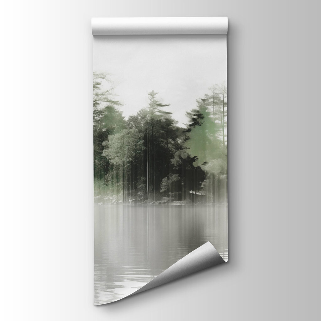 Alberi sull’acqua calma — vista del prodotto