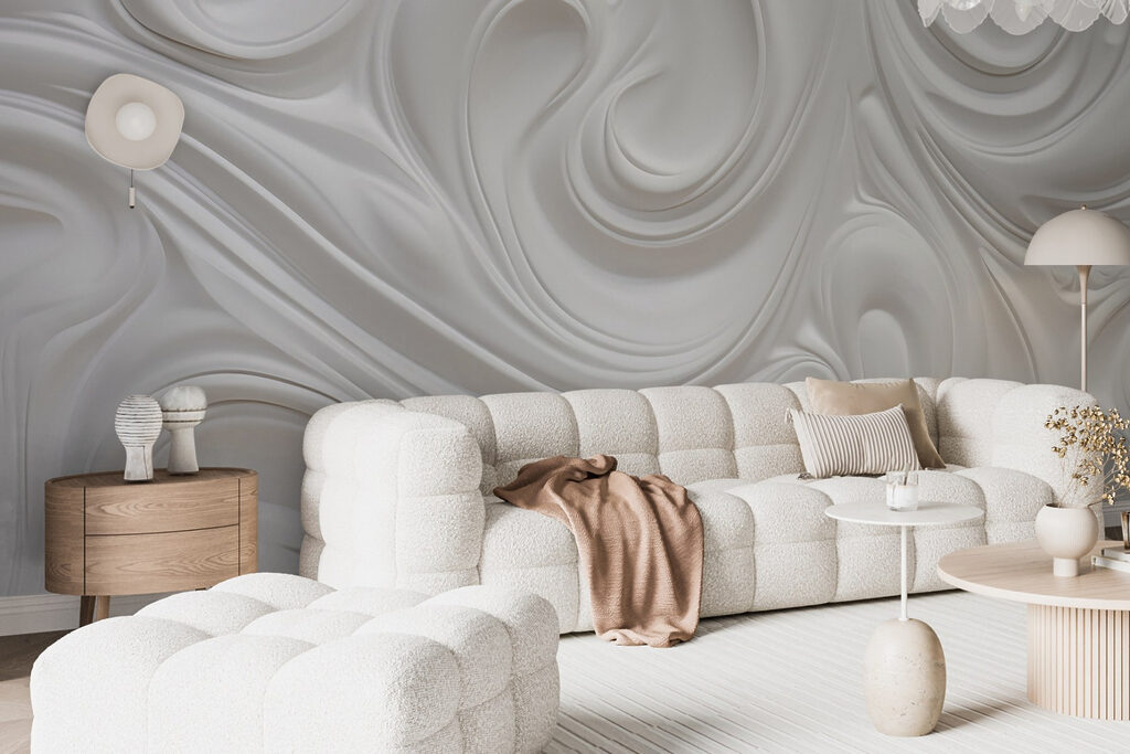 Riccioli bianchi in movimento — ambiente 6