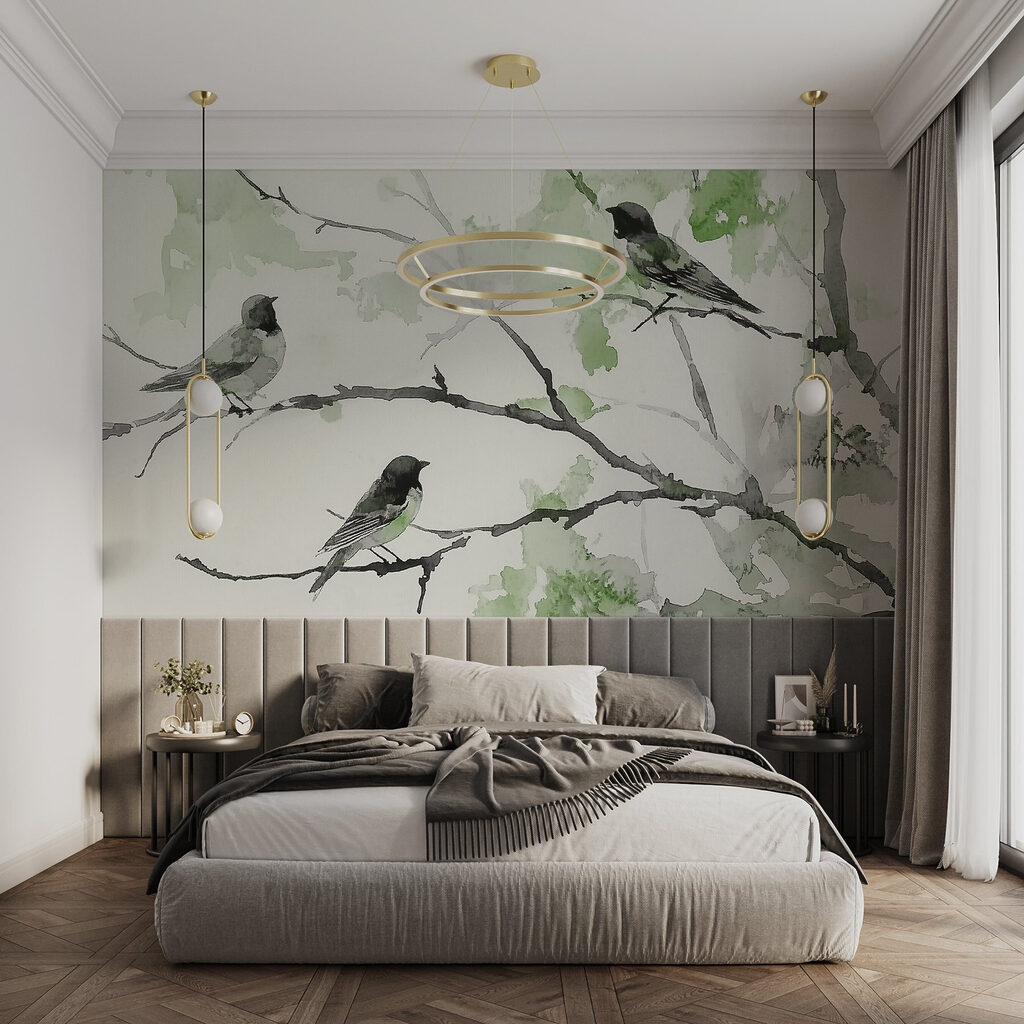 Uccelli tra i rami — ambiente 2