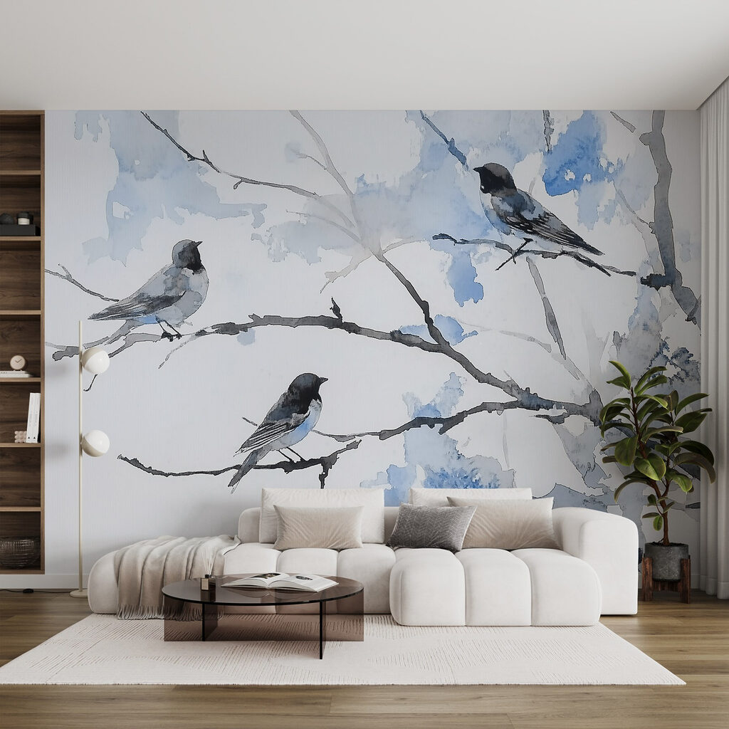 Uccelli tra i rami — ambiente 2