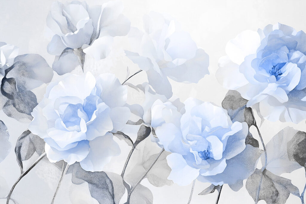 Rose in acquerello — design completo