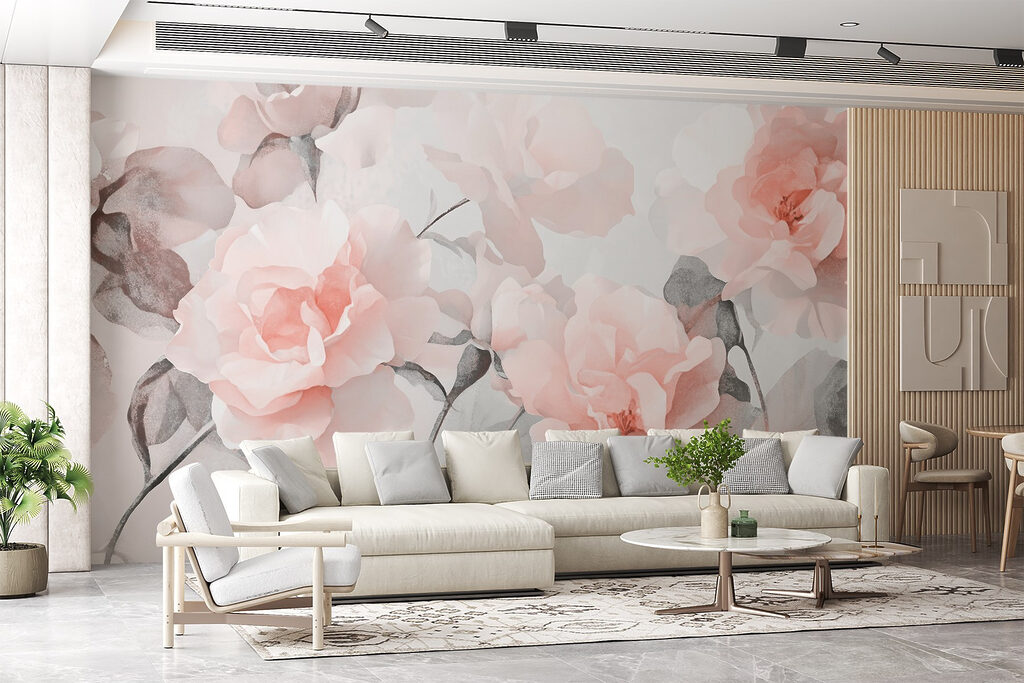 Rose in acquerello — ambiente 3
