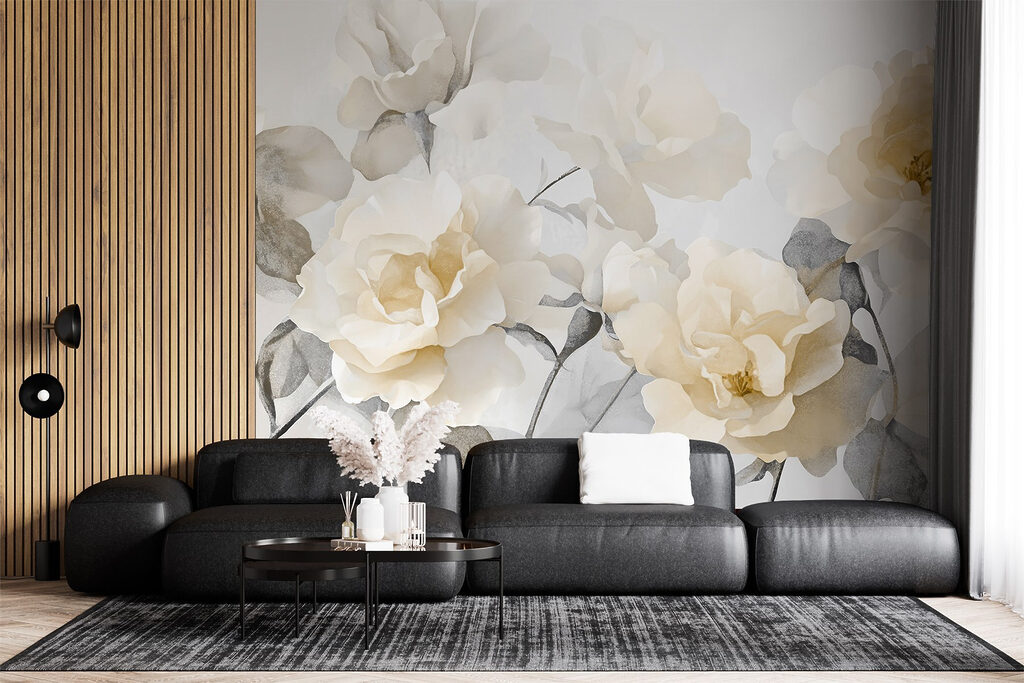 Rose in acquerello — ambiente 3